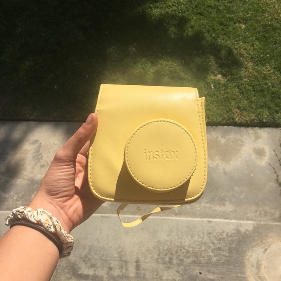 Handbags - Instax Fugifilm Groovy Camera Case Mini 8 (Yellow)